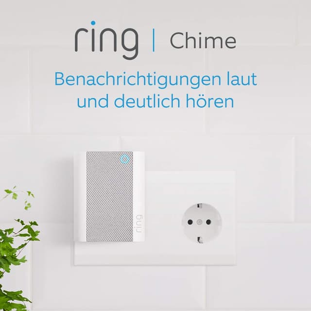 🔔🏠 Ring Chime, Weiß - Flexibilität, Komfort und Sicherheit für Ihr Zuhause