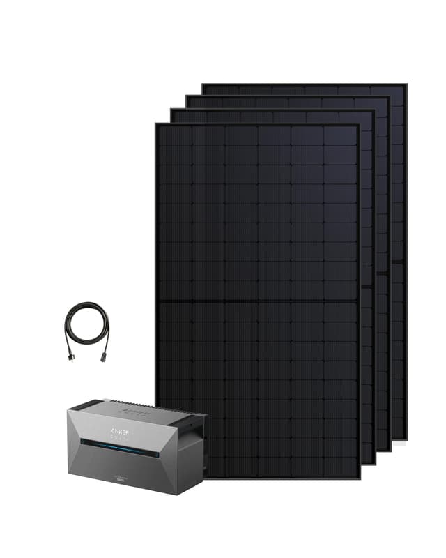 Anker SOLIX Balkonkraftwerk mit Speicher (2000W | 1600Wh) 🌞🔋