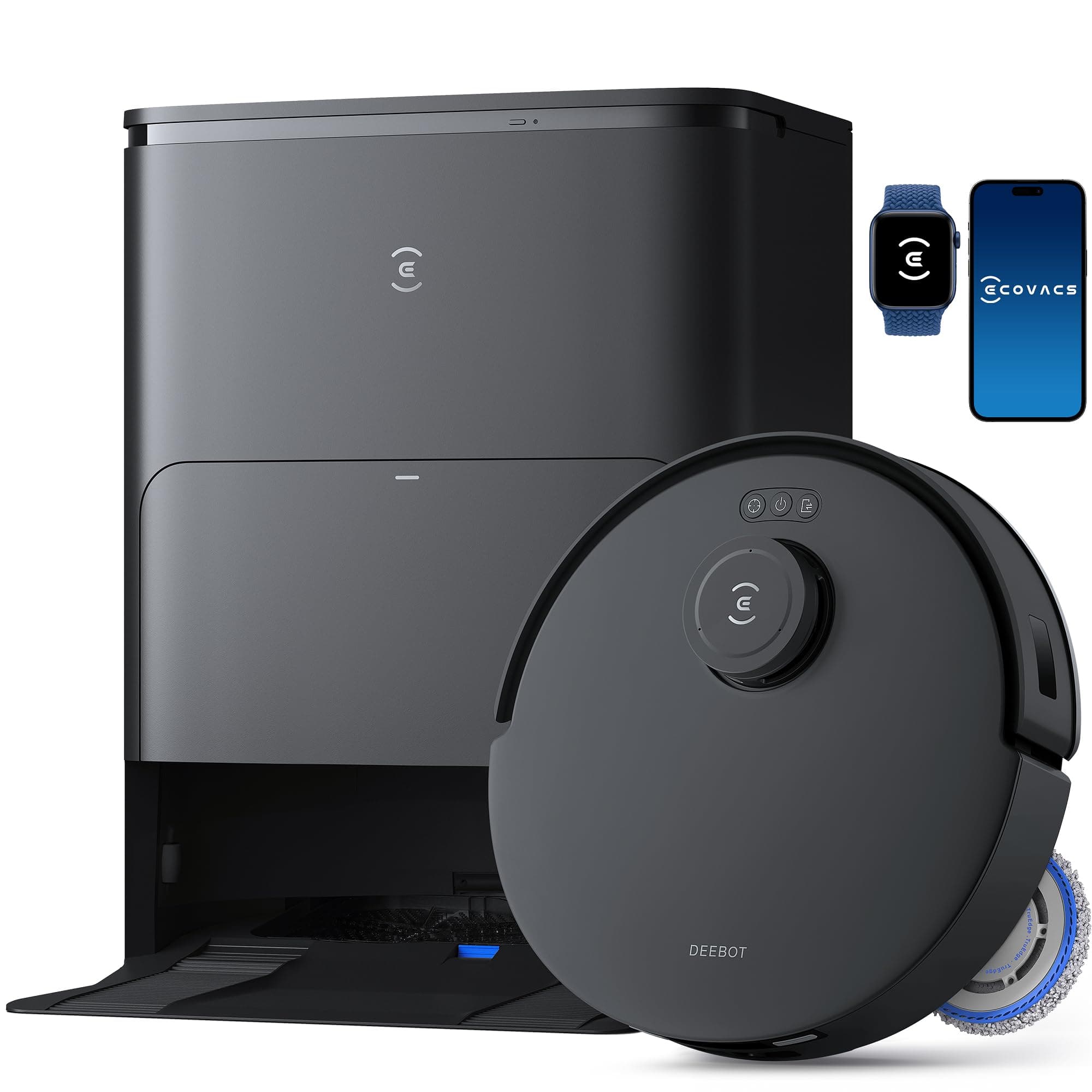 🤖 ECOVACS DEEBOT T30S PRO Saugroboter mit Wischfunktion - 11.000 Pa - ZeroTangle Technologie