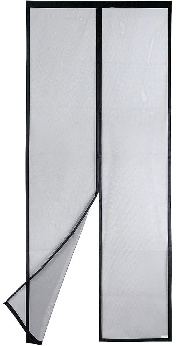 Apalus VP Fliegengitter Tür | Magnet Insektenschutz Balkontür 100x210 cm Schwarz 🦟🚪