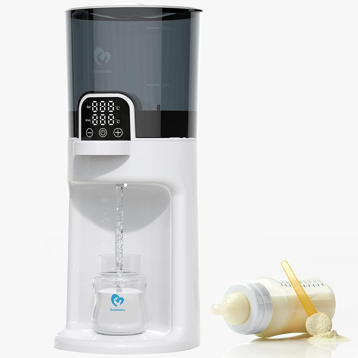 👶🍼 Bellababy Intelligenter Flaschenwärmer - 24/7 warmes Wasser für sofortige Formelflaschenherstellung
