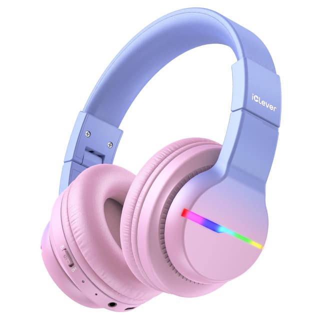 iClever Bluetooth Kinder Kopfhörer mit LED-Leuchten 🎧
