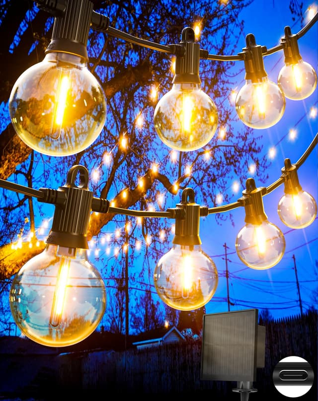 Zuske Solar Lichterkette Aussen - Gemütliche Atmosphäre im Freien 🌞