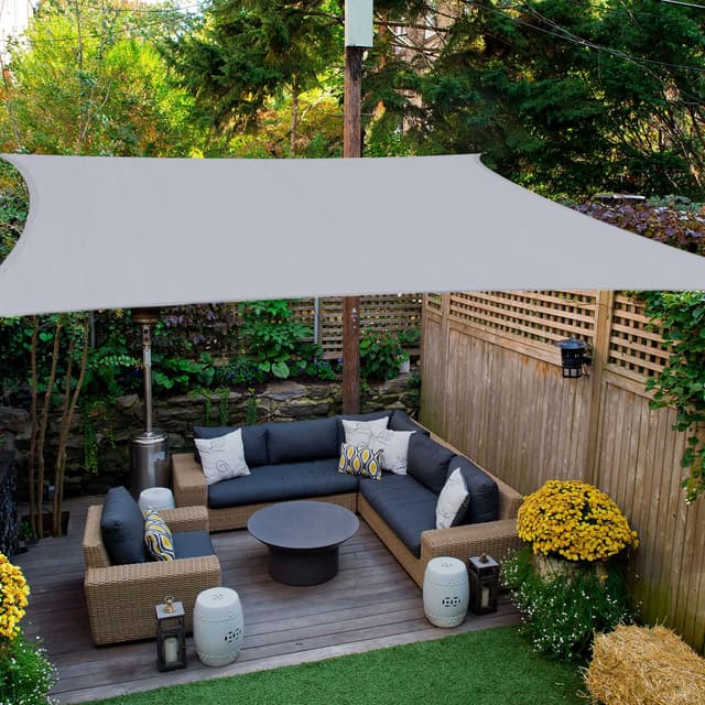 🌞🌿 HAIKUS Sonnensegel 4x4 m Quadratisch Premium HDPE UV Schutz