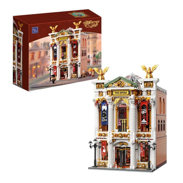PANTASY Vintage Europäisches Grand Theater Bauset 🎭