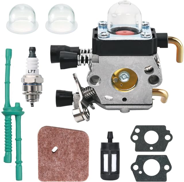 🔥 Jrisbo Vergaser für STIHL Motorsense FS38 FS55 FS45 KM55 HL45 - Ersatzteil Kit 🛠️