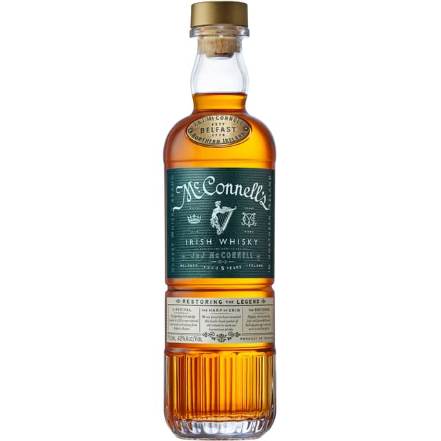 McConnell's Irish Whisky | 700 ml | 42% Vol. | Bourbon-Fässern gereift 🥃🇮🇪