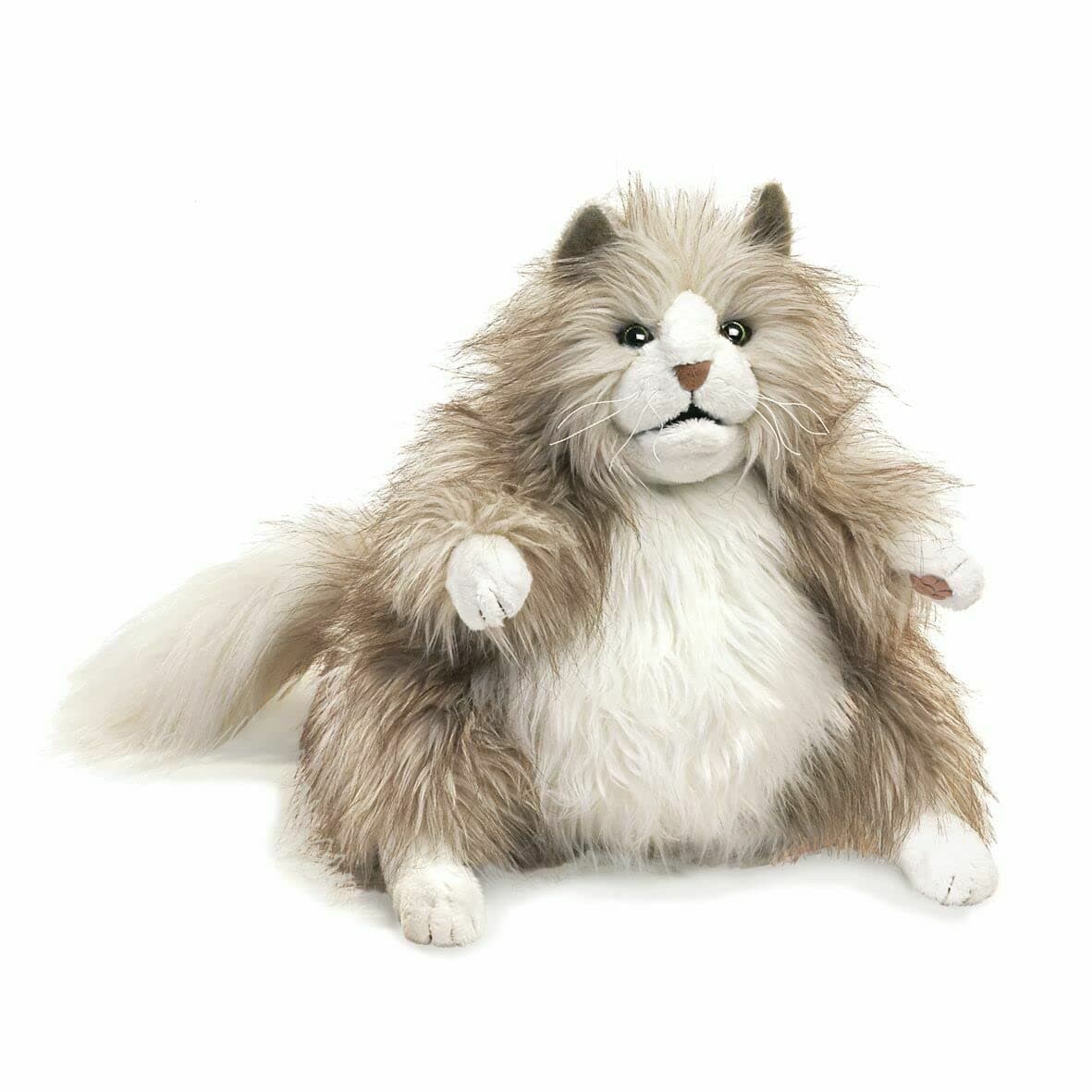 🐱 Folkmanis Flauschige Katzenhandpuppe - Nur 54.99€!