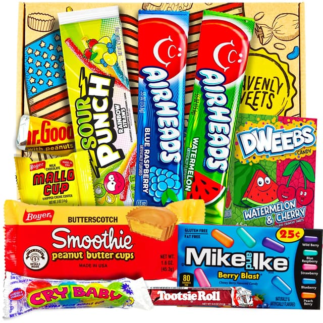 Himmlische Süßigkeiten Geschenkbox | Amerikanische Leckereien 🍫