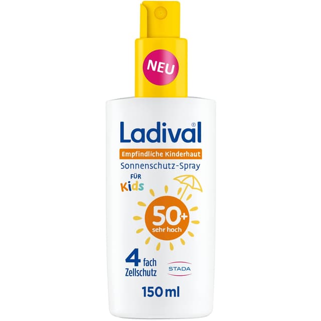 🌞 Ladival Kinder Sonnenschutz Spray LSF 50+ für empfindliche Kinderhaut 🌿