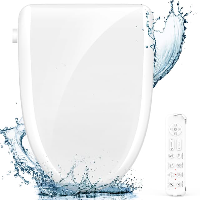 Smart Bidet Beheizter Toilettensitz mit Düse 🚽