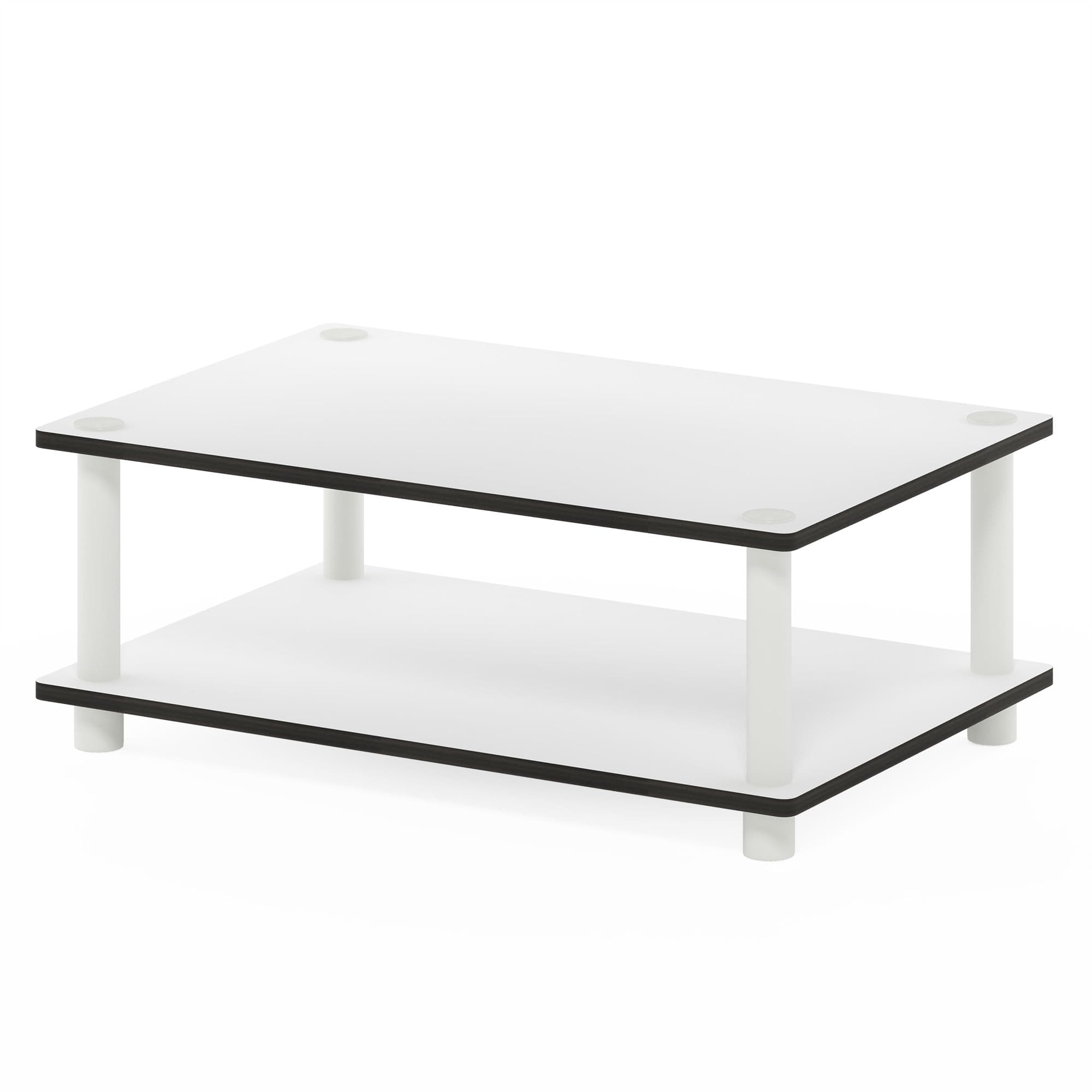 📺🛋️ Furinno Just 2-Tier No Tools Fernsehstand Angebot - 37.99€ + Kostenloser Versand!