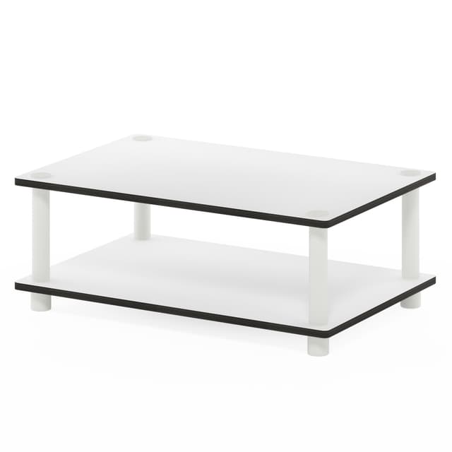 📺🛋️ Furinno Just 2-Tier No Tools Fernsehstand Angebot - 37.99€ + Kostenloser Versand!