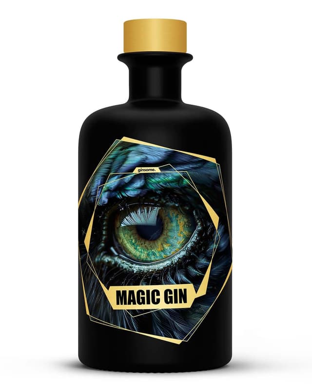 Ginsome. Farbwechsel Gin 🍸 | Fruchtig & Mystisch im Geschmack ✨ | Hochwertiger Premium Gin aus Deutschland 🇩🇪 | 42% Vol. (1 x 0.5 l)