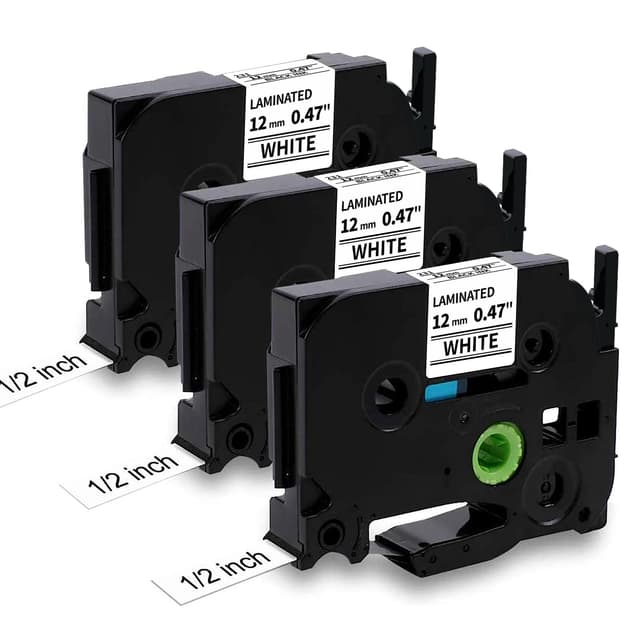 🏷️ MarkField TZe-231 H107 H100LB Schriftband 12mm - 3er-Pack