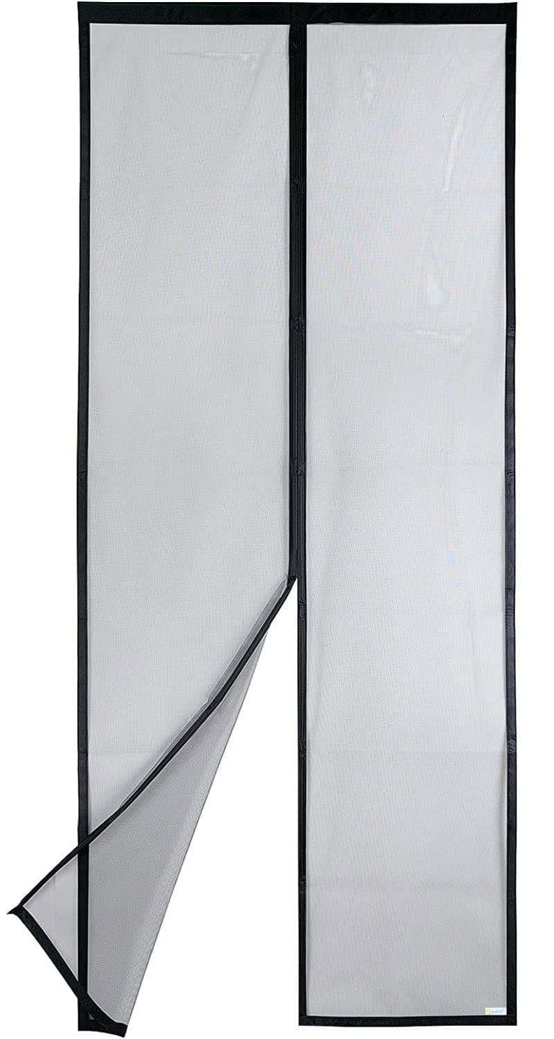 Apalus VP Fliegengitter Tür 90x210 cm Schwarz 🦟🚪
