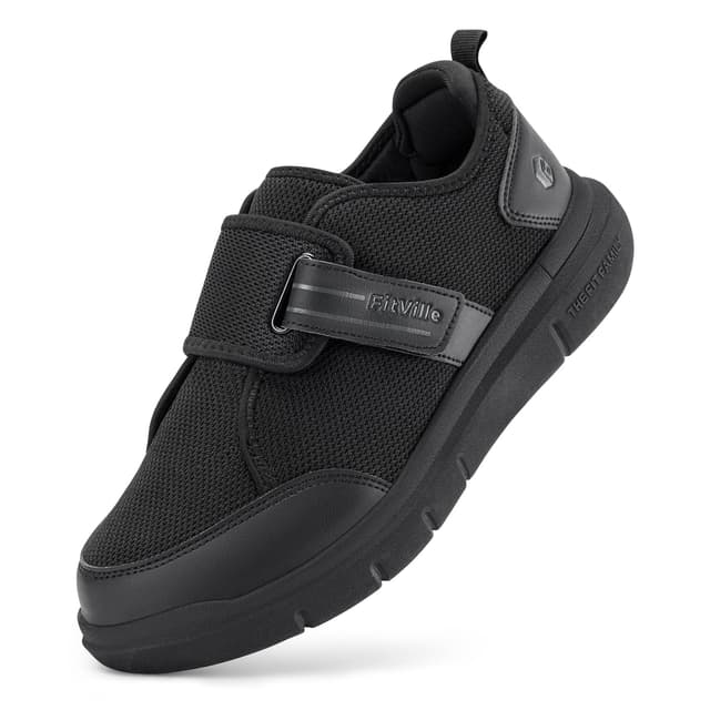 FitVille Extra Weit Diabetiker Schuhe Herren Orthopädische Gesundheitsschuhe 🩺👣