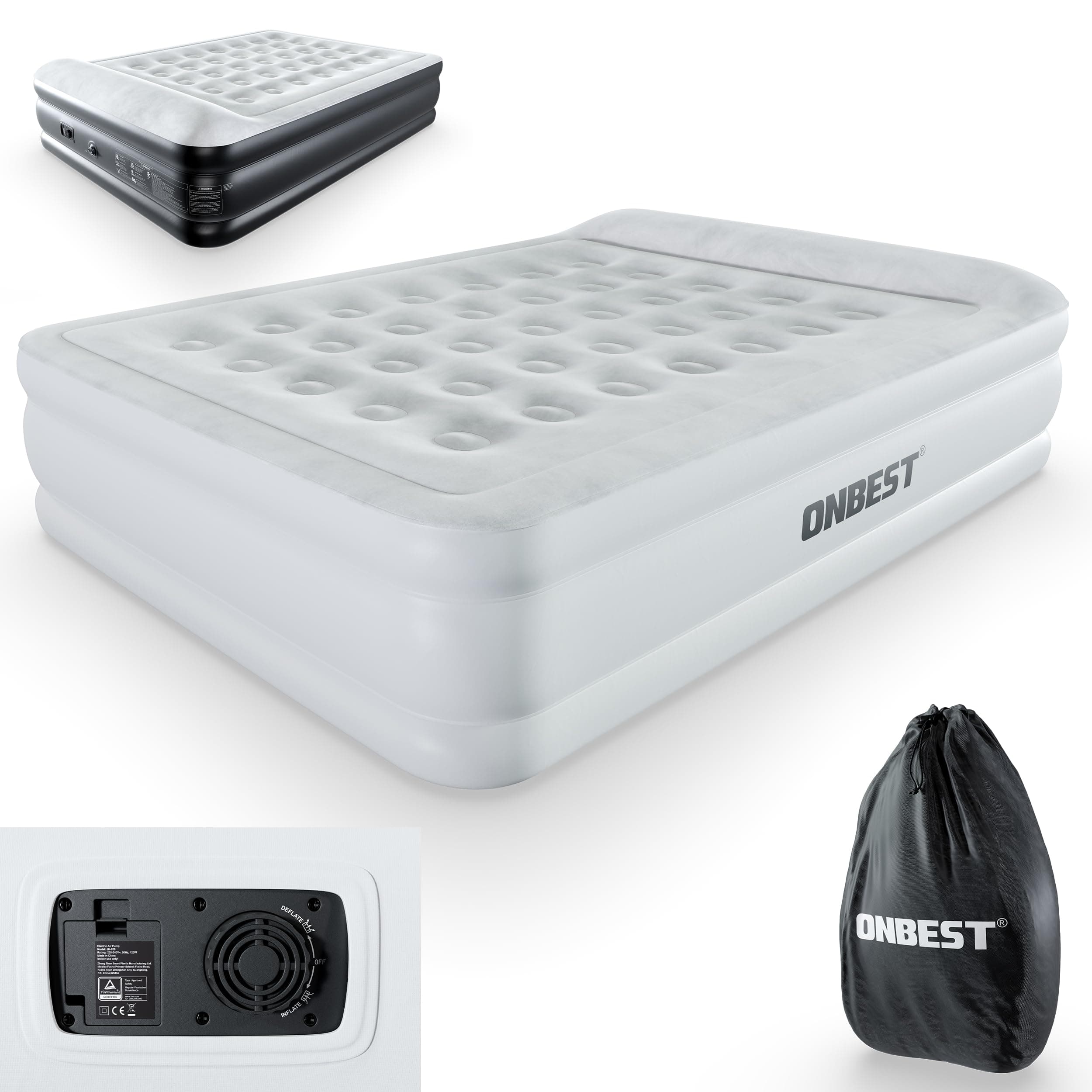 🌟 Onbest Luftbett selbstaufblasend für 2 Personen 🌟