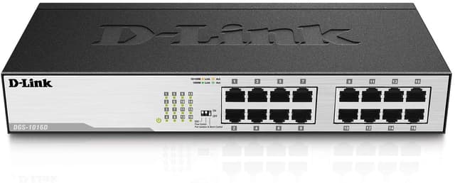 D-Link DGS-1016D Gigabit Switch (16 Ports) 🚀🔌