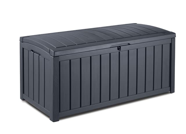 🌱🪵 Keter Glenwood Kissenbox 390L - Gartenbox Grau 🪵🌱