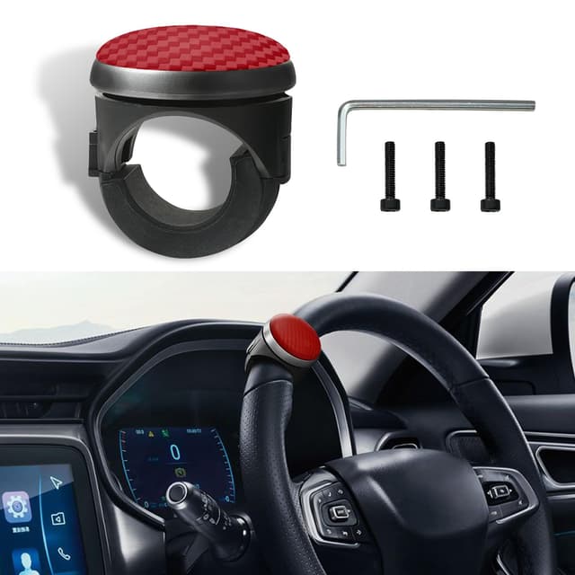 🚗 Deemars Lenkradknopf Spinner - Universal Auto Fahrhilfe Zubehör