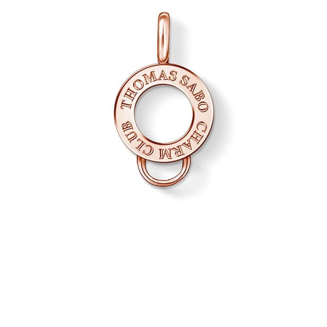 🌟 Thomas Sabo Damen Charm-Carrier Charm Club 925 Sterling Silber X0241-001-12 Metallic 🌟