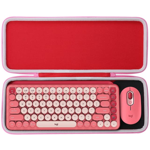 Aenllosi Hart Tragen Tasche Hülle für Logitech POP ICON Combo/Pop Keys