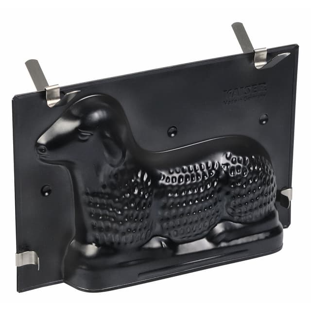 🐑🥚🌷 Original Kaiser 3D Osterlamm Backform 0,7l Schwarz 🌷🥚🐑