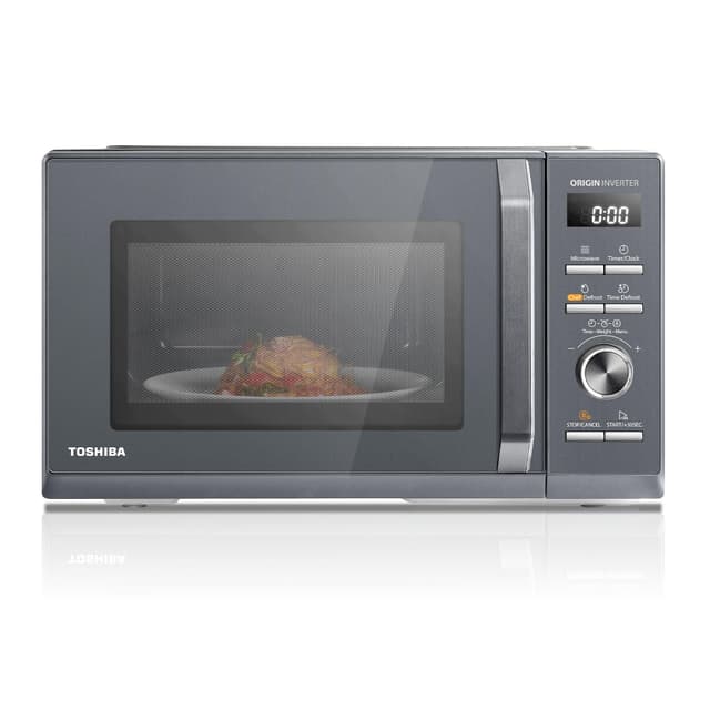 Toshiba MW3-AM25PFI(MG) Solo Mikrowelle 25L 900W - Schlankes Morandi-Grau
