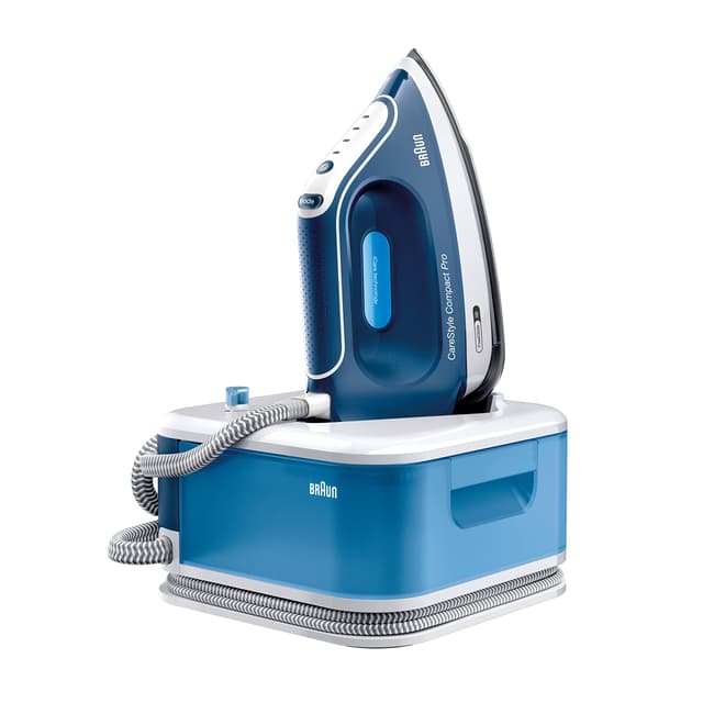 Braun CareStyle Compact Pro IS 2565 BL Dampfbügelstation 🌟 - Dampfbügeleisen mit FreeGlide 3D Bügelsohle