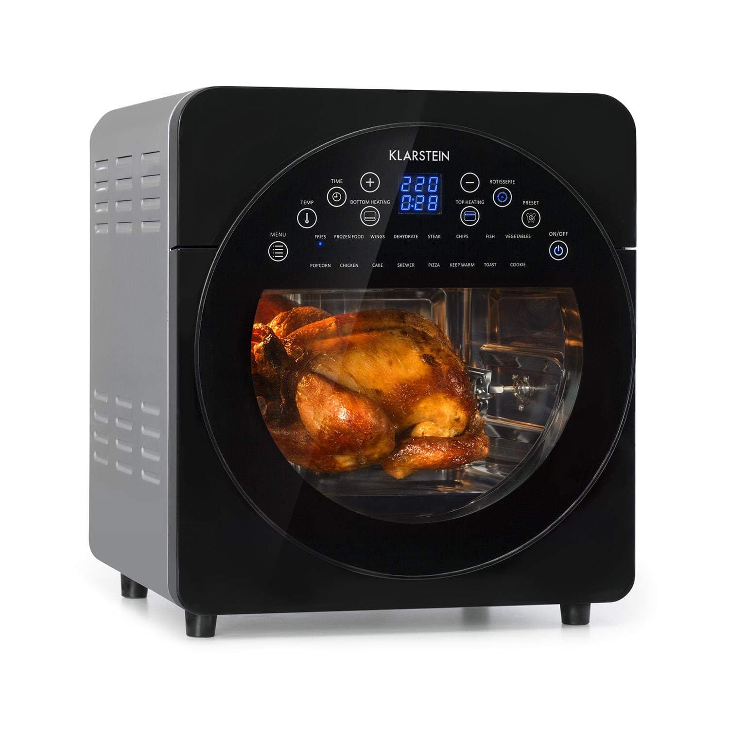 🔥 Klarstein AeroVital easy touch Heißluftfritteuse - 1700 W Heissluftfriteuse 🍟