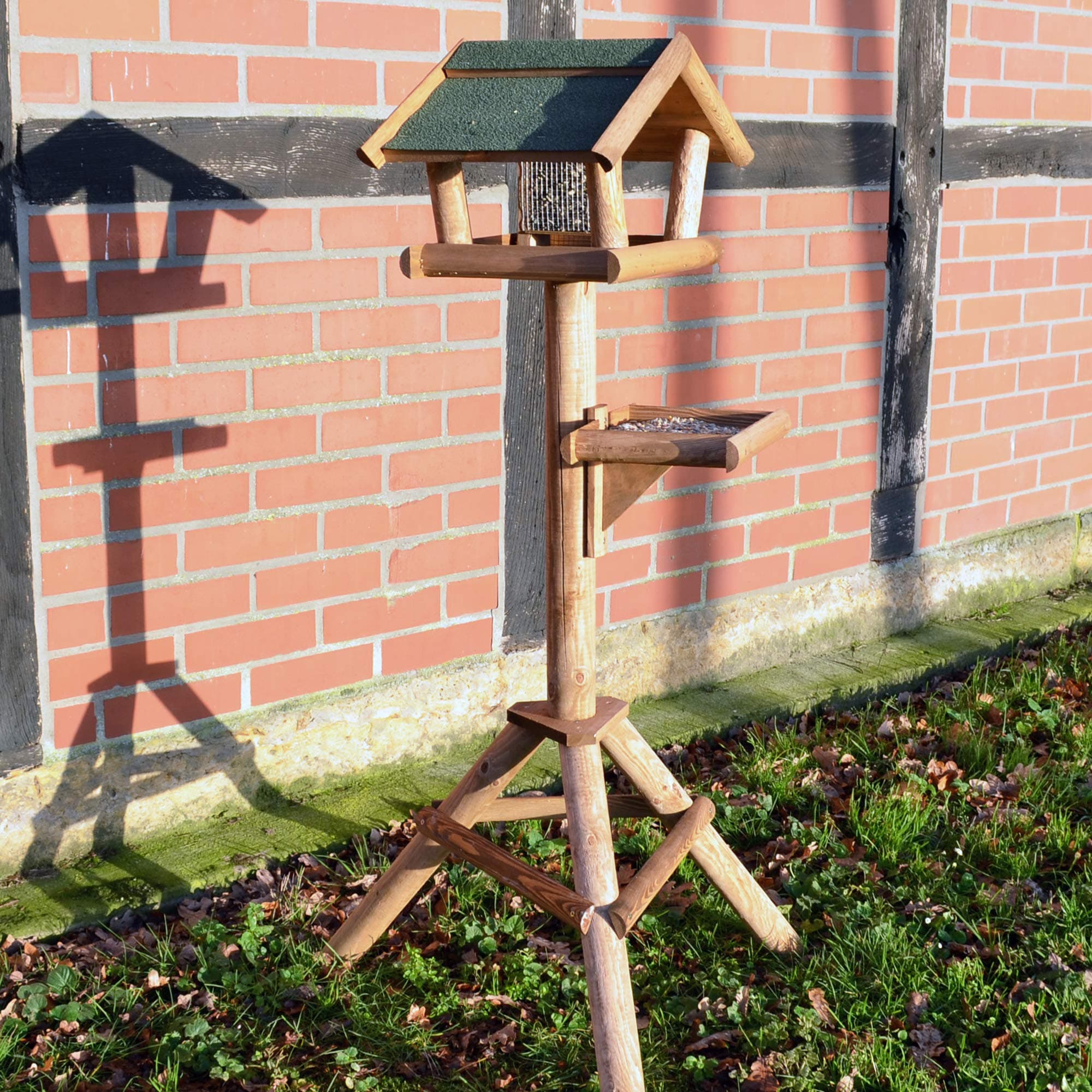 🦜🏡 Zooprinz Stabiles Vogelhaus für Wildvögel - Einfacher Aufbau & Nachhaltiges Holz