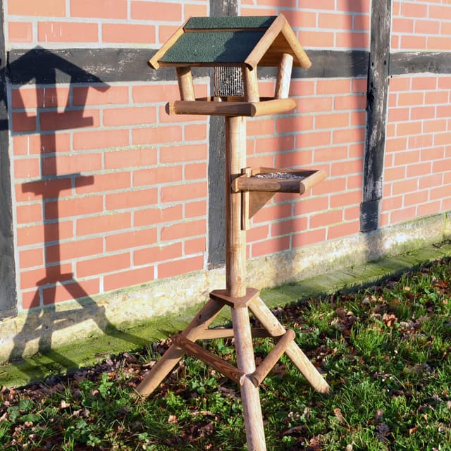 🦜🏡 Zooprinz Stabiles Vogelhaus für Wildvögel - Einfacher Aufbau & Nachhaltiges Holz