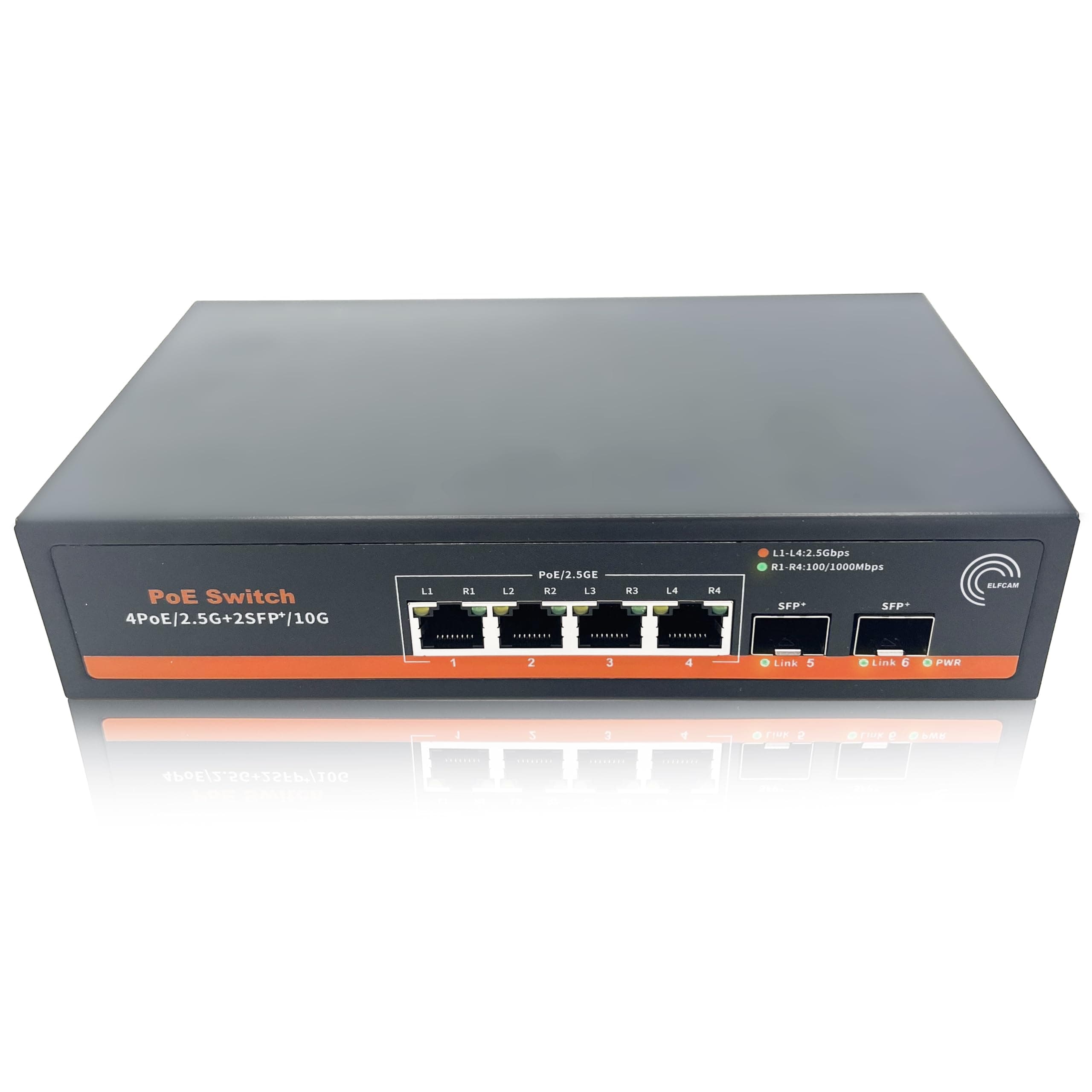 Elfcam® - 10Gbps PoE Switch Kompatibel mit Cisco 🚀