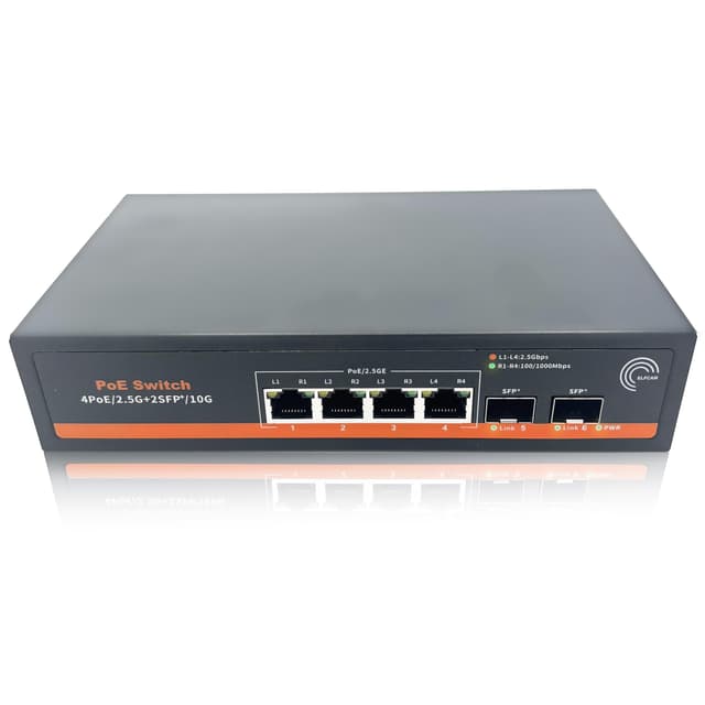 Elfcam® - 10Gbps PoE Switch Kompatibel mit Cisco 🚀
