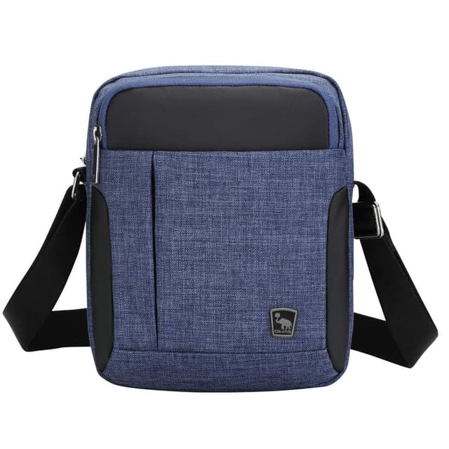 👜 OIWAS Umhängetasche Herren Klein Männerhandtasche Schultertasche Handytasche zum Umhängen Herrentasche Tasche Männer Sportlich Denim Blau Blau-5593 🛍️