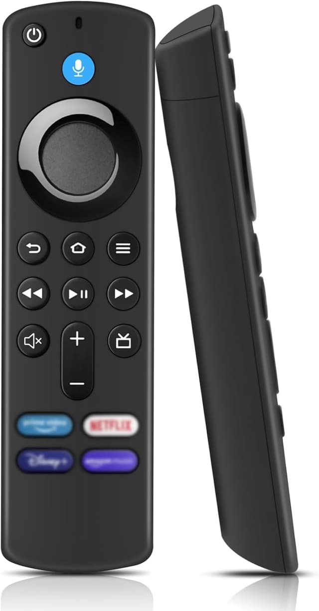 Ersatz-Sprachfernbedienung (3. Gen) 📺 Bluetooth Ersatz Fernbedienung für Smart TV Stick/Cube/Lite/2. Generation/3. Generation/4K/4K Max 3RD