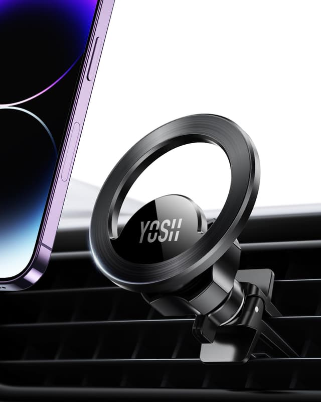 YOSH Mag-Safe Autohalterung mit 20x N55 Magnet | 100% Kompatibel