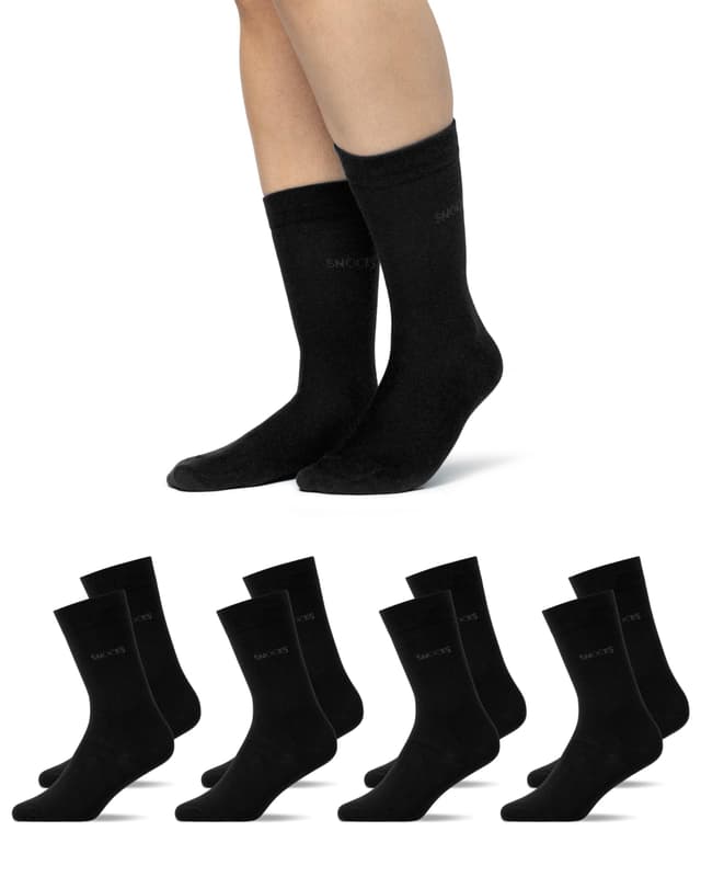 Snocks Herren Business Socken (4x Paar) 🧦👔