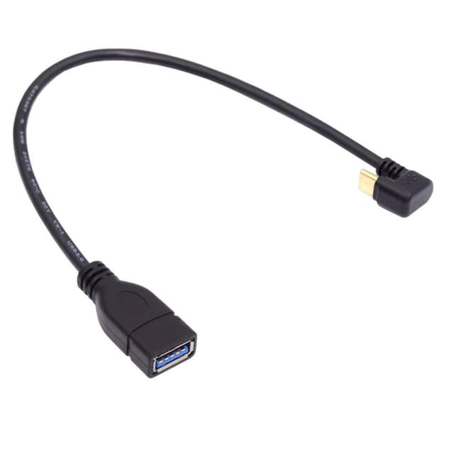 🔌 Chenyang USB C OTG Kabel USB C auf USB 3.0 OTG 180 Grad U förmiges abgewinkeltes Verlängerungsdatenkabel 0.3M 🔄