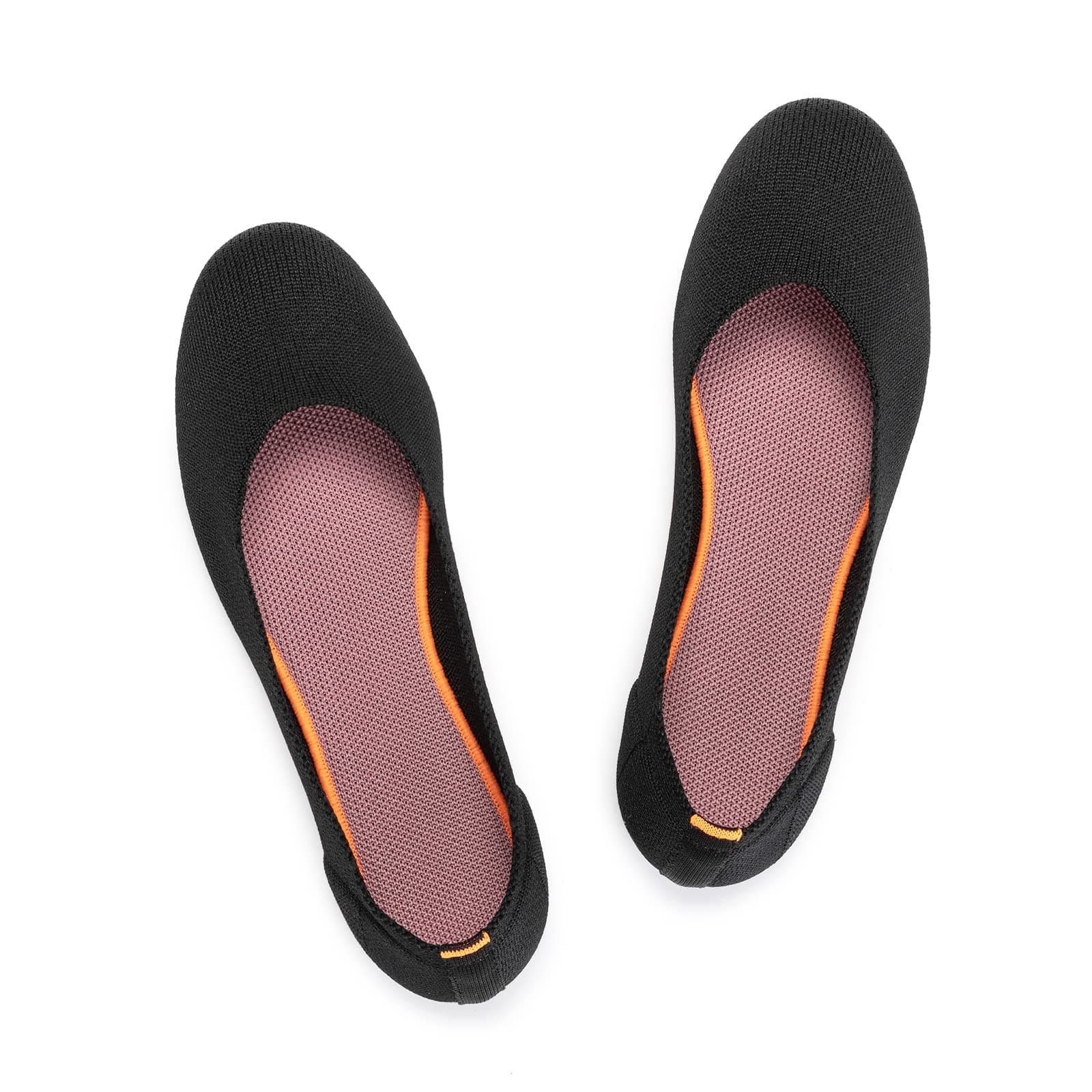 Frank Mully Damen Ballerinas Slip On Knit Kleid Schuhe Pumps Schuhe Runde Zehe 38 EU 3 Schwarz 👠🖤