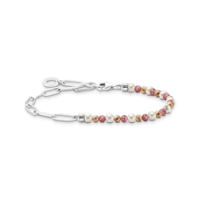 Thomas Sabo Armband Perlen 925 Sterling Silber A2099 14,00 cm Mehrfarbig 🌟