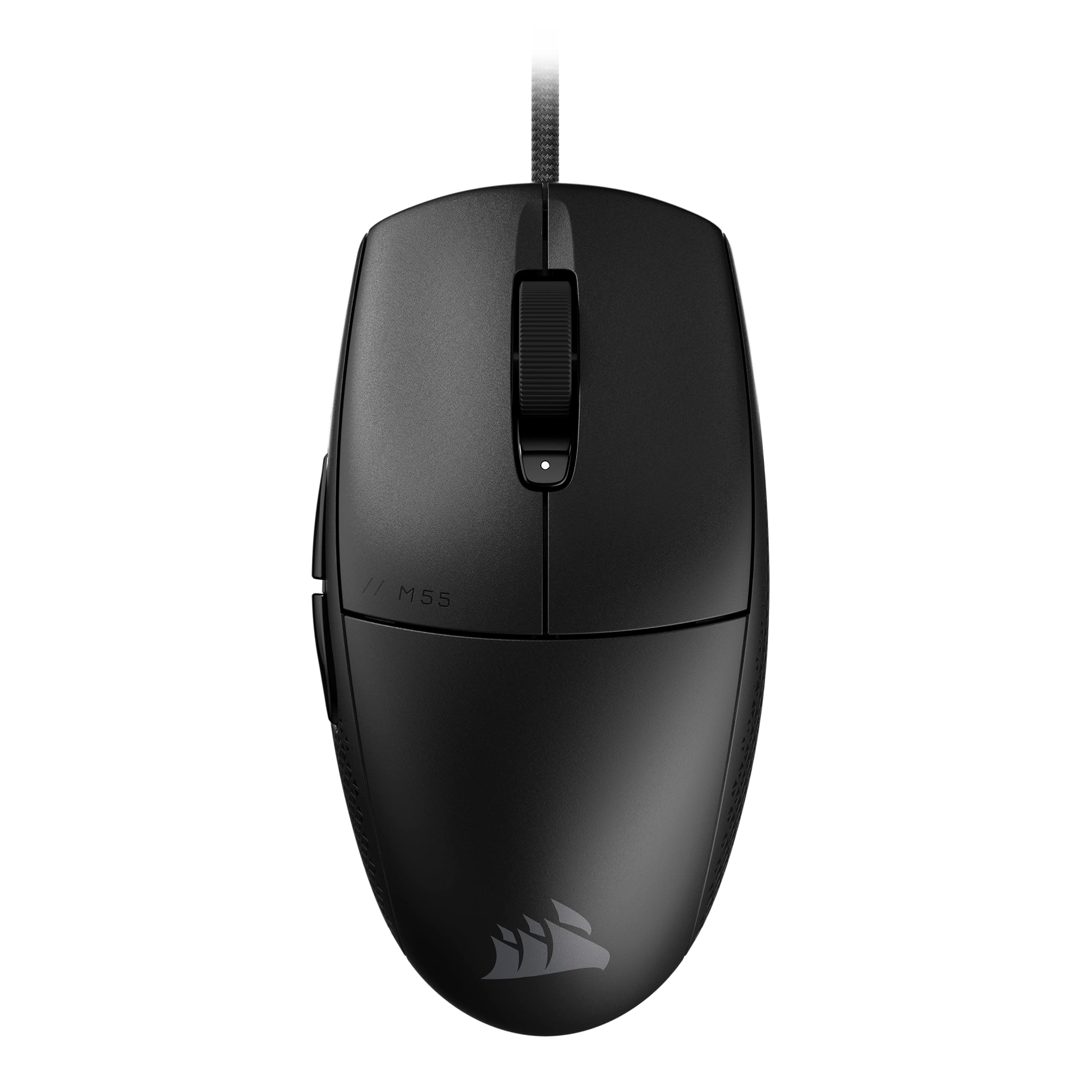 Corsair M55 Leichte FPS-Gaming-Maus mit Kabel – 16.000 DPI – Schwarz Verkabelt 🖱️🎮