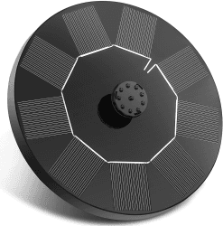 🌞 Solar Springbrunnen Teichpumpe für außen mit 6 Effekte Solar Wasserpumpe 🌊 Angebot bei HelloDeals