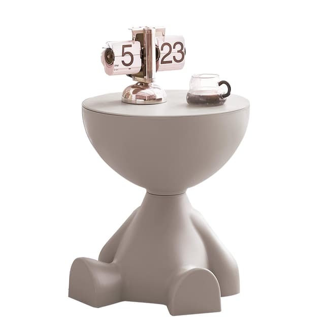 SURFOU Beistelltisch Rund mit Stauraum 🌿 Mini Couchtisch für Wohnzimmer & Schlafzimmer