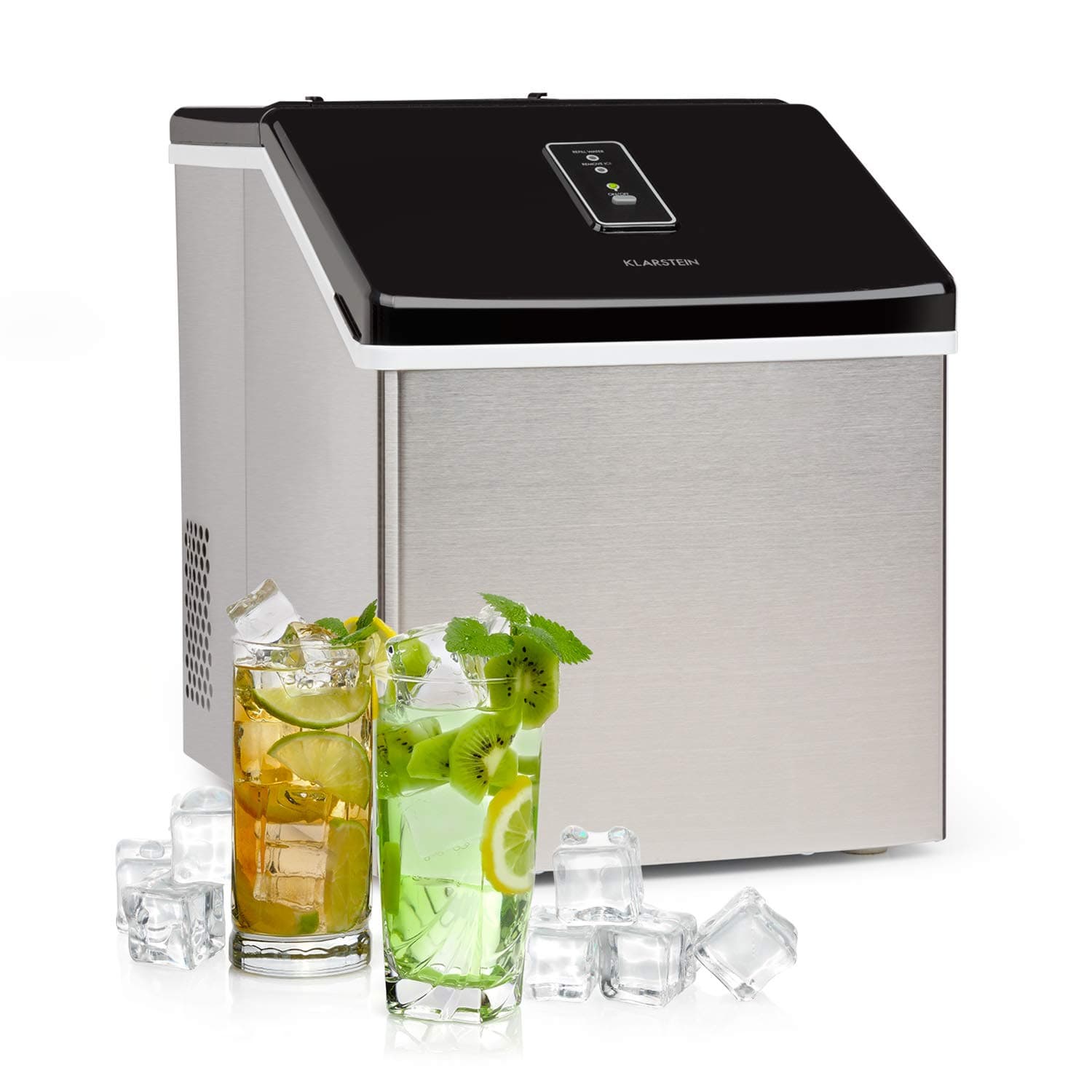 Klarstein Eiswürfelmaschine Klein, 2,5L Eiswürfelbereiter 🧊🍹