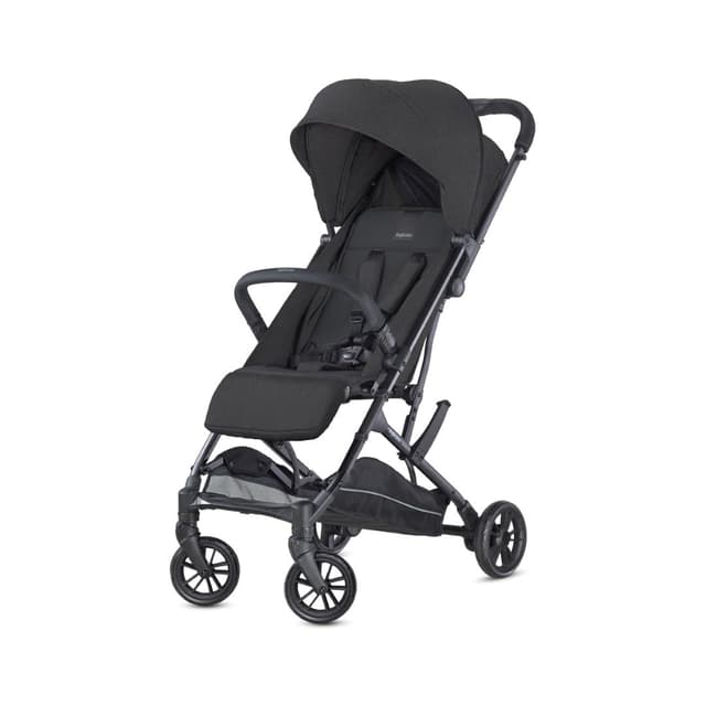 👶🌟 Inglesina Sketch Kinderwagen Leicht und Kompakt, Schwarz, Bequem, bis zu 17kg, Einhand-Faltung, UPF 50+