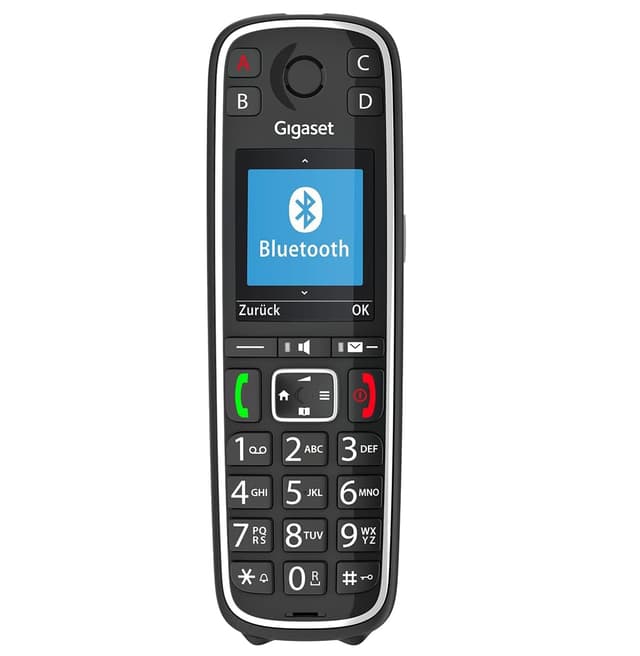 📞 Gigaset E720HX - DECT-Mobilteil mit Ladeschale - Schnurloses Senioren-Telefon 📞