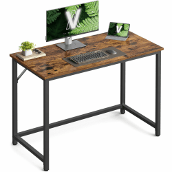 VASAGLE Schreibtisch, Kleiner Computertisch, Bürotisch, Industrie-Design Angebot bei HelloDeals