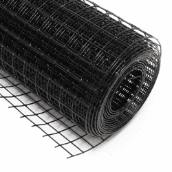 Wiltec Maschendrahtzaun Schwarz 100 cm x 25 m 🦜🌳 Angebot bei HelloDeals